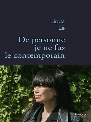 cover image of De personne je ne fus le contemporain